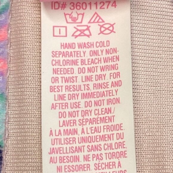 VICTORIA SECRET The Wrap Halter Bikini Top Multicolor 34D 56-7 - Picture 8 of 10